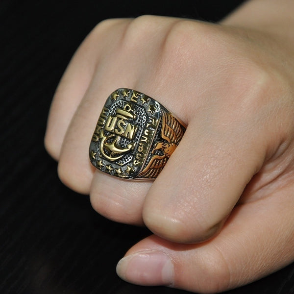 Vintage US Navy Ring