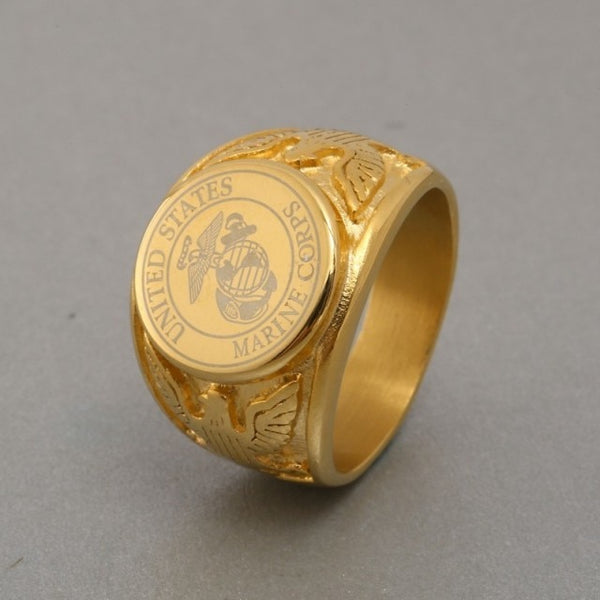 Gold US Military Ring (All Branches)