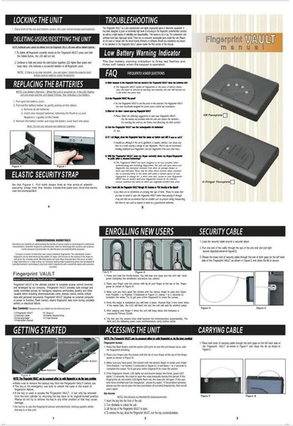 Fingerprint Gun Safe