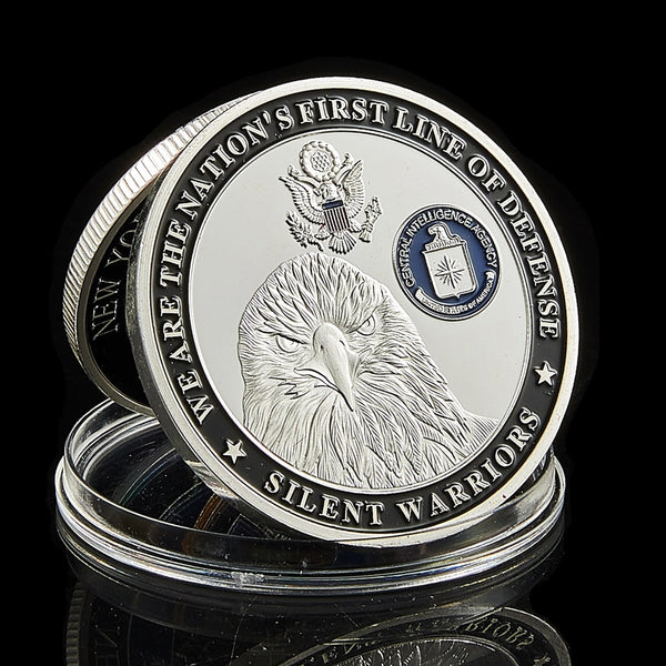 We Are The Nation's First Line of Defense Silver Collectible Coin