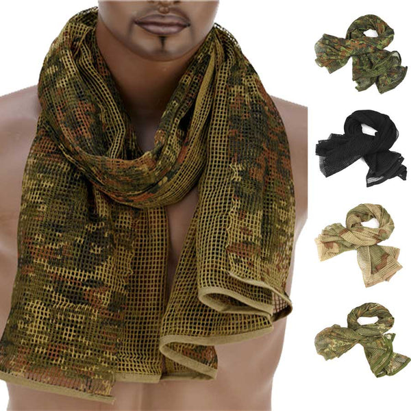 Camo Mesh Scarf