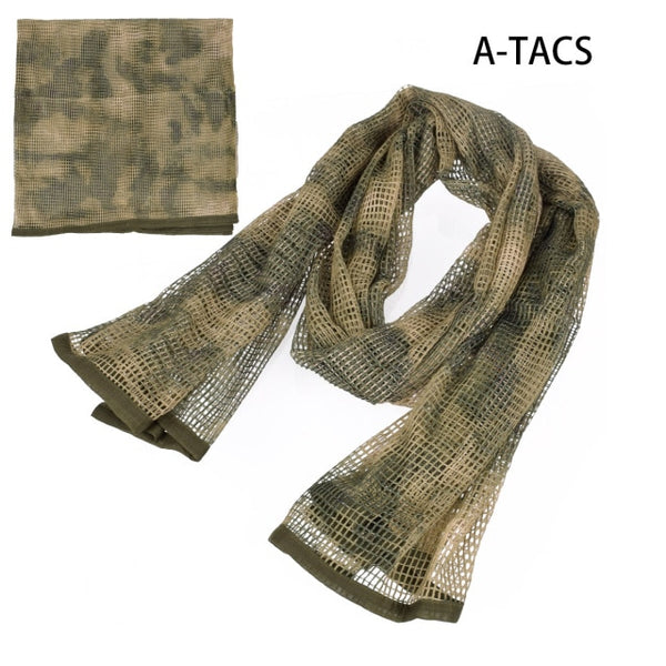 Camo Mesh Scarf