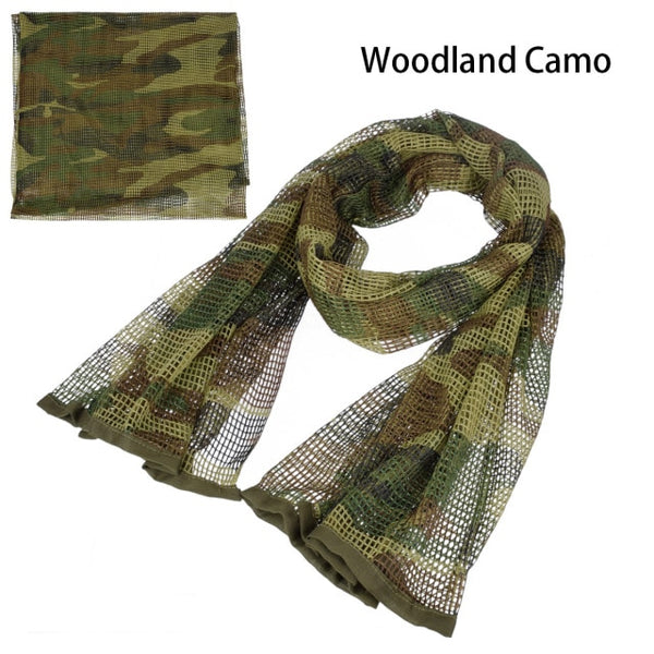 Camo Mesh Scarf