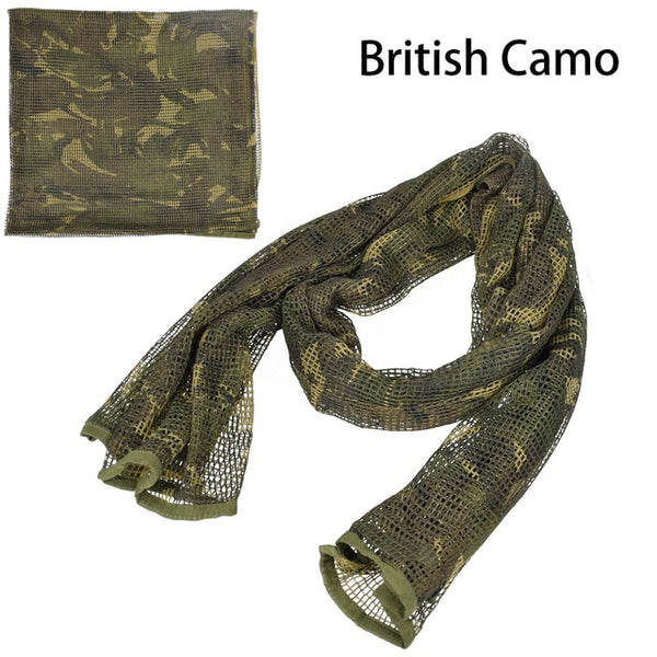 Camo Mesh Scarf