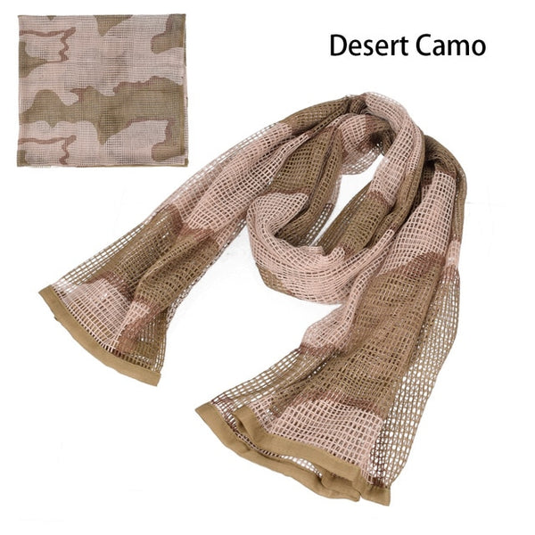 Camo Mesh Scarf