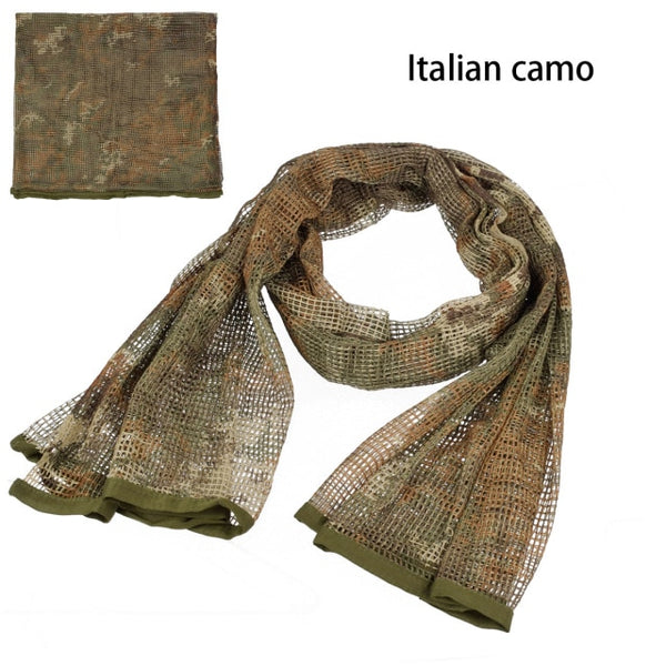 Camo Mesh Scarf