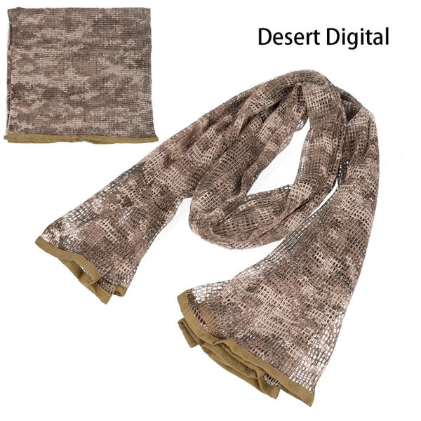 Camo Mesh Scarf