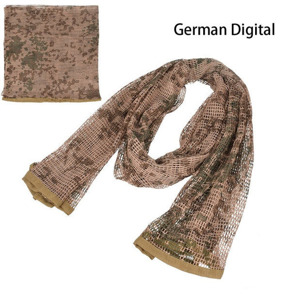 Camo Mesh Scarf