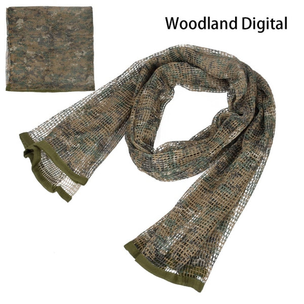 Camo Mesh Scarf