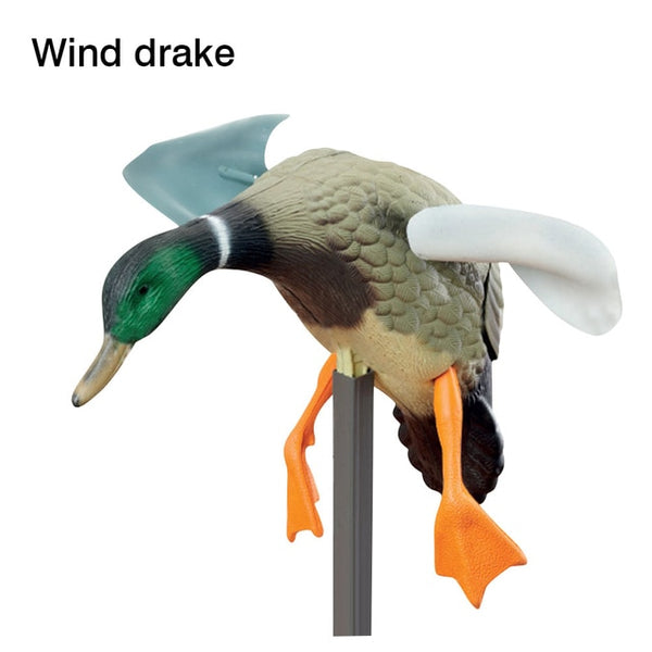 Duck Decoy w/ Electric or Wind Powered Wings