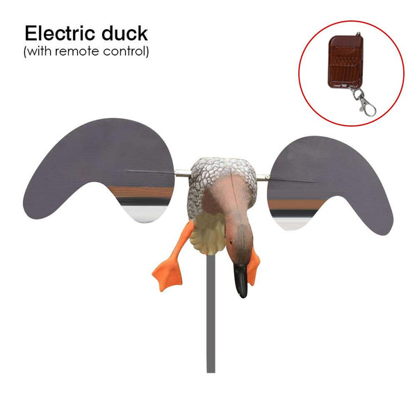 Duck Decoy w/ Electric or Wind Powered Wings