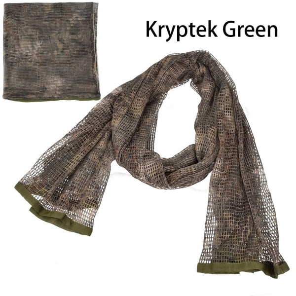 Camo Mesh Scarf