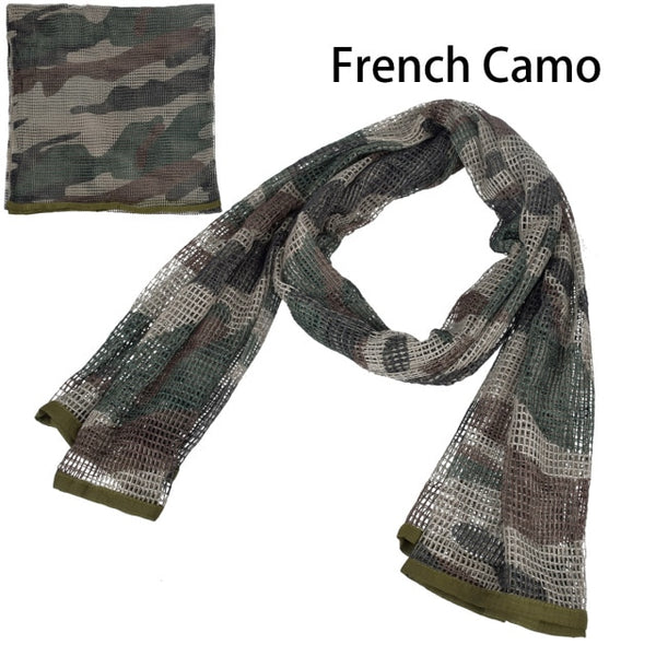 Camo Mesh Scarf