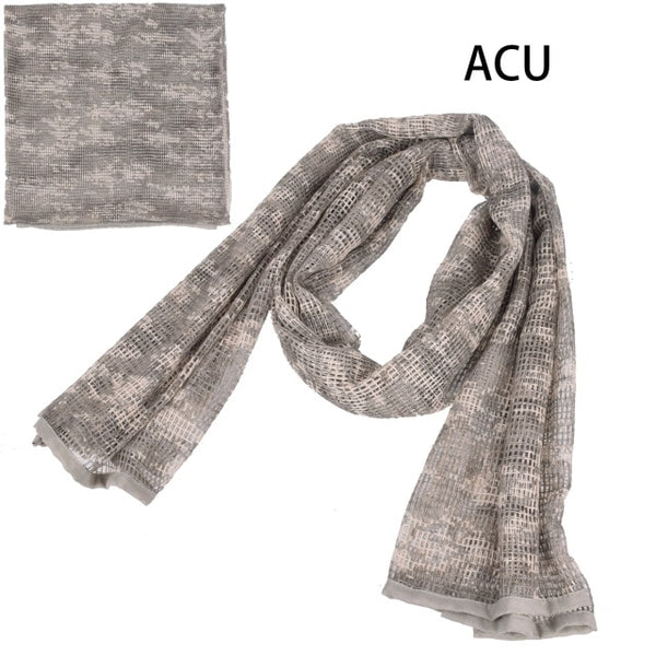 Camo Mesh Scarf