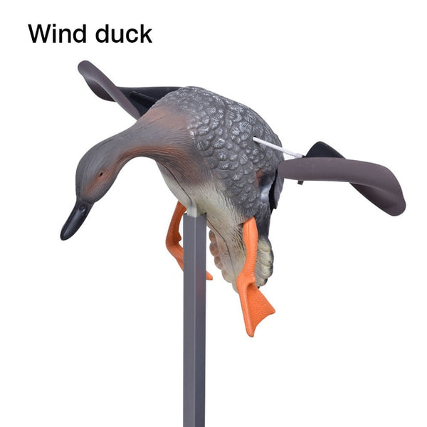 Duck Decoy w/ Electric or Wind Powered Wings