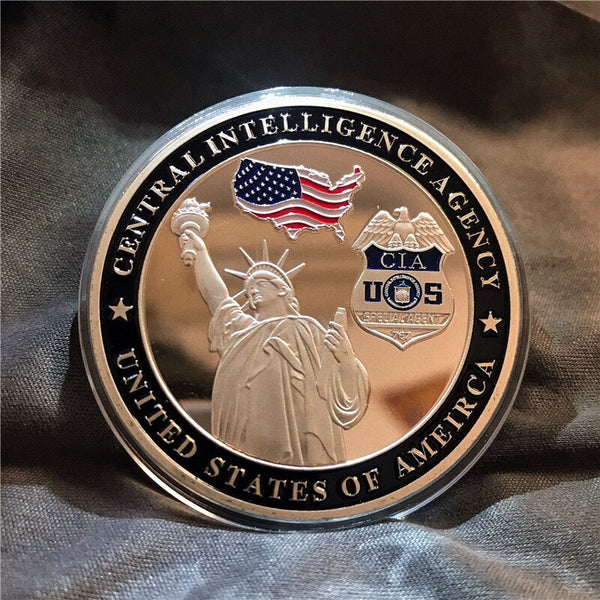 CIA We Are The Nation's First Line of Defense Gold Collectible Coin