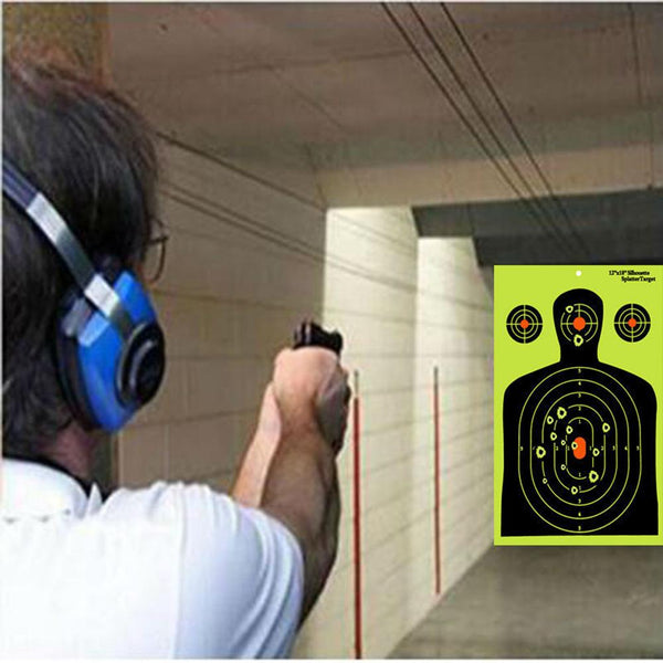 10pc 14.5 Inch Human Body Shape Targets